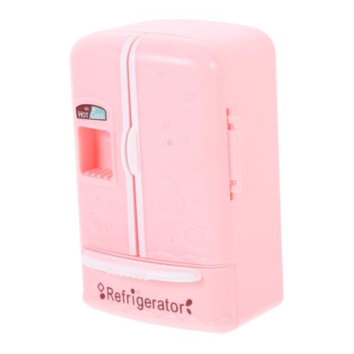 VANZACK Mini Kühlschrank für Puppenhaus Dekorativer Kühlschrank aus Kompakt und Handlich für Miniaturmöbel und Küchenspiele Fördert Praktische Fähigkeiten VANZACK Mini Kühlschrank für Puppenhaus Dekorativer Kühlschrank aus Kompakt und Handlich für Miniaturmöbel und Küchenspiele Fördert Praktische Fähigkeiten von VANZACK
