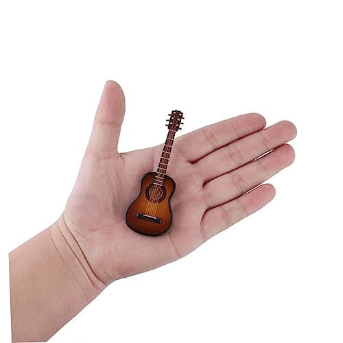 VANZACK Miniatur Klassische Gitarre Modell mit Aufbewahrungsbox und Ständer Handgefertigte Holz Dekoration für Schreibtisch und Puppenhaus Perfektes zur Abschlussfeier VANZACK Miniatur Klassische Gitarre Modell mit Aufbewahrungsbox und Ständer Handgefertigte Holz Dekoration für Schreibtisch und Puppenhaus Perfektes zur Abschlussfeier von VANZACK