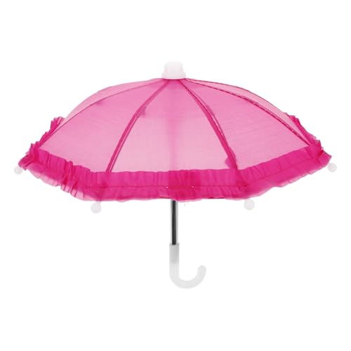 VANZACK Miniatur Regenschirm für Puppenhaus 43cm Kleiner Spielzeugschirm für 18-Zoll Puppen Transparenter Gartenschirm für Pflanzen Puppenhaus Zubehör Niedliches Fotorequisit VANZACK Miniatur Regenschirm für Puppenhaus 43cm Kleiner Spielzeugschirm für 18-Zoll Puppen Transparenter Gartenschirm für Pflanzen Puppenhaus Zubehör Niedliches Fotorequisit von VANZACK