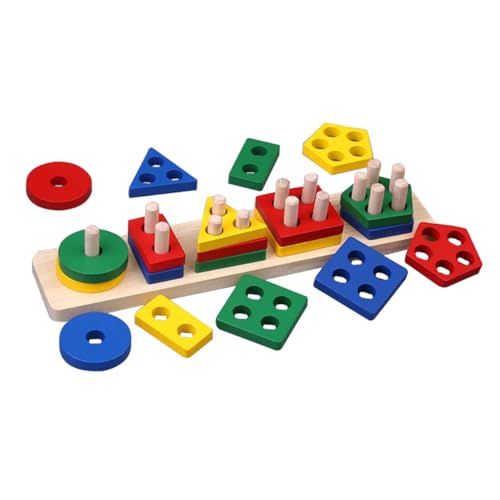 VANZACK Montessori Formensortierer aus Holz Langlebig und Leicht Fördert Farb und Formbewusstes Lernen für Kleinkinder Jahre für Kindergarten und Eltern Junge Mädchen Spiele VANZACK Montessori Formensortierer aus Holz Langlebig und Leicht Fördert Farb und Formbewusstes Lernen für Kleinkinder Jahre für Kindergarten und Eltern Junge Mädchen Spiele von VANZACK