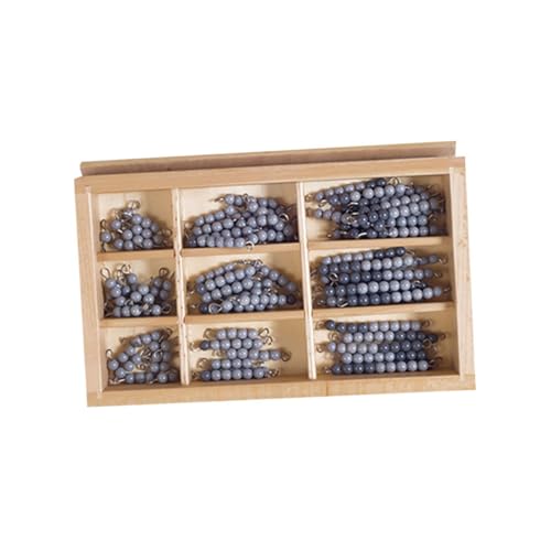 VANZACK Montessori Mathe Beaded Sticks aus Natürlichem Holz Glatte Oberfläche Pädagogisches Rechenspielzeug für Umweltfreundlich Sicher Lernhilfsmittel für Vorschule und Grundschule VANZACK Montessori Mathe Beaded Sticks aus Natürlichem Holz Glatte Oberfläche Pädagogisches Rechenspielzeug für Umweltfreundlich Sicher Lernhilfsmittel für Vorschule und Grundschule von VANZACK
