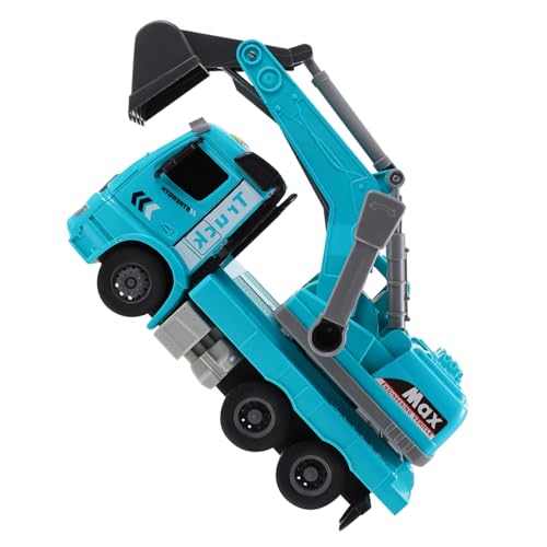 VANZACK Musik Bagger Modell mit Licht Inertial LKW Engineering Fahrzeug für Jungen und Mädchen Ab Jahren VANZACK Musik Bagger Modell mit Licht Inertial LKW Engineering Fahrzeug für Jungen und Mädchen Ab Jahren von VANZACK