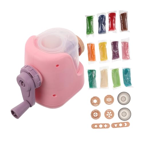 VANZACK Nudelmaschine DIY Modelliermasse Knetmaschine Kreatives Küchenspielzeug für Jungen Mädchen Fördert Fantasie und Motorik Beim Basteln VANZACK Nudelmaschine DIY Modelliermasse Knetmaschine Kreatives Küchenspielzeug für Jungen Mädchen Fördert Fantasie und Motorik Beim Basteln von VANZACK
