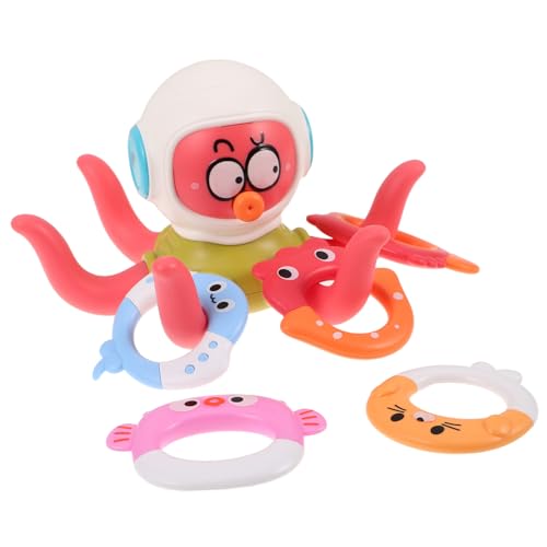 VANZACK Octopus Water Toy mit Schwimmendem Ringwurfspiel Vielseitiges Bade Poolspielzeug für Leichtes Tragbares Design für Indoor Outdoor und Sommeraktivitäten VANZACK Octopus Water Toy mit Schwimmendem Ringwurfspiel Vielseitiges Bade Poolspielzeug für Leichtes Tragbares Design für Indoor Outdoor und Sommeraktivitäten von VANZACK