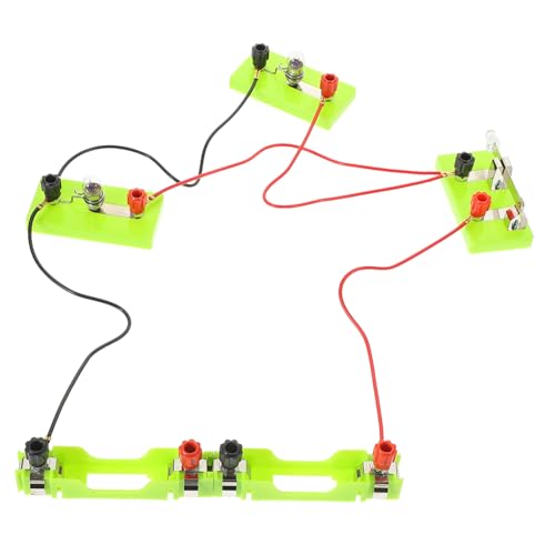 VANZACK Physik Experimentierkasten Batteriehalter Schaltkreis Bausatz Lehrgerät für Elektrizitätsunterricht Kompakt Leicht für Schulprojekte und Heimunterricht Geeignet VANZACK Physik Experimentierkasten Batteriehalter Schaltkreis Bausatz Lehrgerät für Elektrizitätsunterricht Kompakt Leicht für Schulprojekte und Heimunterricht Geeignet von VANZACK