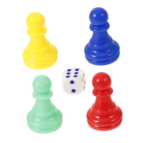 VANZACK Plastik Spielsteine mit Würfeln Einzigartige Designs Robuste Brettspiel Figuren für Familien und Freundespiele Vielfarbige Spielfiguren für Brettspiele VANZACK Plastik Spielsteine mit Würfeln Einzigartige Designs Robuste Brettspiel Figuren für Familien und Freundespiele Vielfarbige Spielfiguren für Brettspiele von VANZACK