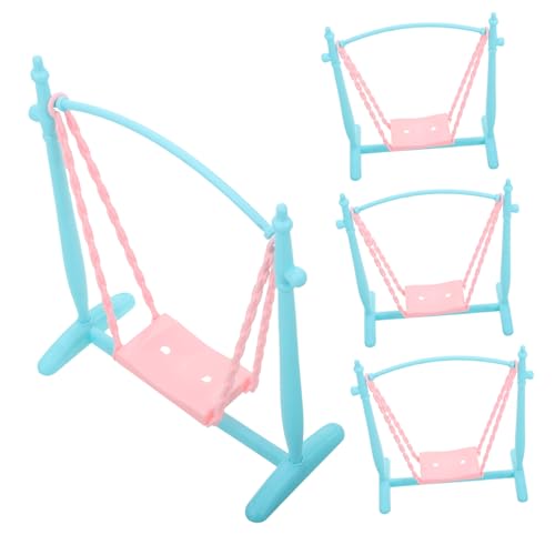 VANZACK 4stücke Dollhouse Mini Swing Für Puppen Teiliges Spielzeug Aus Abs Für Kreatives Rollenspiel Im Puppenhaus Farbenfrohe Garten Und Spielplatzdekoration VANZACK 4stücke Dollhouse Mini Swing Für Puppen Teiliges Spielzeug Aus Abs Für Kreatives Rollenspiel Im Puppenhaus Farbenfrohe Garten Und Spielplatzdekoration von VANZACK