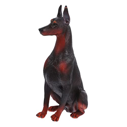 VANZACK Realistische Dobermann Hund Figur Kunststoff Tierfigur Für Junge Mädchen Lebensnahe Dekoration Für Schlafzimmer Und Spielzimmer Bemerkenswerte Qualität Für Sammler Und VANZACK Realistische Dobermann Hund Figur Kunststoff Tierfigur Für Junge Mädchen Lebensnahe Dekoration Für Schlafzimmer Und Spielzimmer Bemerkenswerte Qualität Für Sammler Und von VANZACK