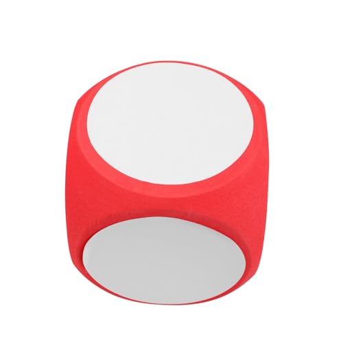 VANZACK Rote Schwammdice Zum Beschreiben Und Abwischen Wiederverwendbar Leicht Für Spiele Matheunterricht Und Party Tragbarer Würfel Für DIY Brettspiele Und Gruppenaktivitäten VANZACK Rote Schwammdice Zum Beschreiben Und Abwischen Wiederverwendbar Leicht Für Spiele Matheunterricht Und Party Tragbarer Würfel Für DIY Brettspiele Und Gruppenaktivitäten von VANZACK