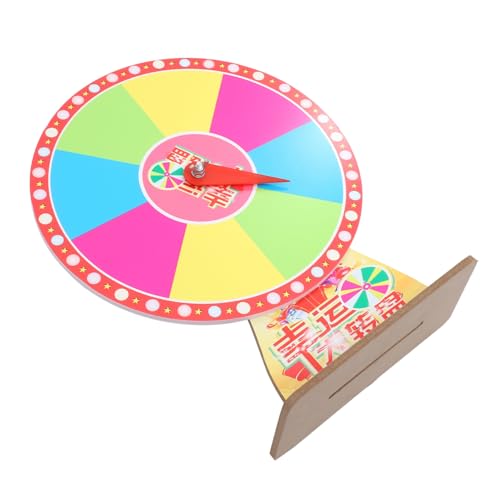 VANZACK Rotierendes Tisch mit Segmenten Langlebiges Party Preisrad für Karneval Familienfeiern und Spielspaß Leicht und Fair Drehbar VANZACK Rotierendes Tisch mit Segmenten Langlebiges Party Preisrad für Karneval Familienfeiern und Spielspaß Leicht und Fair Drehbar von VANZACK