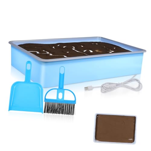 VANZACK Sand Painting Light Box für Beleuchtetes DIY Sandmalbrett aus Sicherem Kunststoff Großes Sandkunst Set für Kreative Spiele Drinnen für Jungen und Mädchen VANZACK Sand Painting Light Box für Beleuchtetes DIY Sandmalbrett aus Sicherem Kunststoff Großes Sandkunst Set für Kreative Spiele Drinnen für Jungen und Mädchen von VANZACK