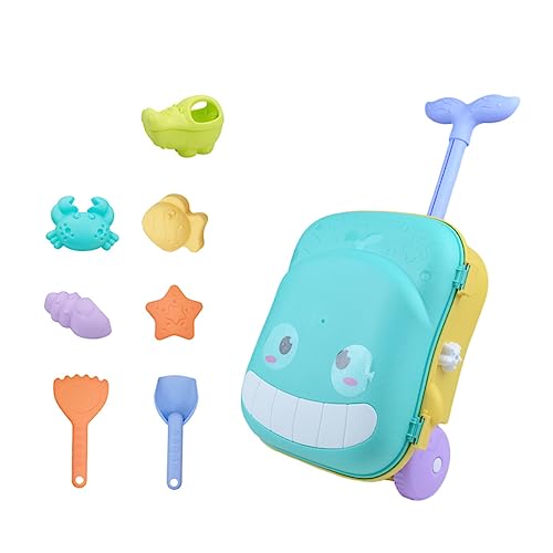 VANZACK Sandspielzeug Tragbares Strandspielzeug mit Schaufel und Förmchen Langlebig und Sicher für Outdoor und Bad Fördert Kreativität und Motorische Fähigkeiten bei VANZACK Sandspielzeug Tragbares Strandspielzeug mit Schaufel und Förmchen Langlebig und Sicher für Outdoor und Bad Fördert Kreativität und Motorische Fähigkeiten bei von VANZACK
