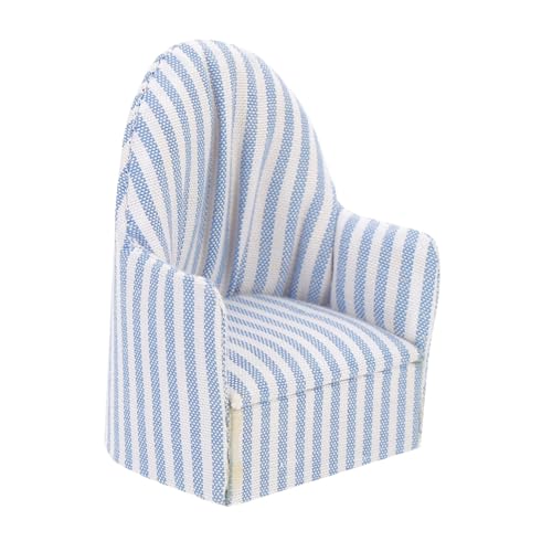 VANZACK Mini House Sofa Ornament Gestreiftes Sofa Für Puppenhaus Miniatur Möbel Accessoire Dekoratives Spielzeug Für Miniaturliebhaber VANZACK Mini House Sofa Ornament Gestreiftes Sofa Für Puppenhaus Miniatur Möbel Accessoire Dekoratives Spielzeug Für Miniaturliebhaber von VANZACK