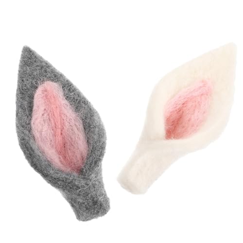 VANZACK Teiliges DIY mit Grauen Filz Hasenohren Vielseitige Bastelaccessoires für Haarspangen Kleidung und Taschen Weiches Material für Festliche Dekoration und Familienbasteln VANZACK Teiliges DIY mit Grauen Filz Hasenohren Vielseitige Bastelaccessoires für Haarspangen Kleidung und Taschen Weiches Material für Festliche Dekoration und Familienbasteln von VANZACK