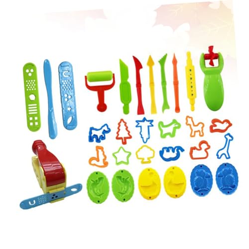 VANZACK Teiliges Knetset mit Ungiftigen Kunststoffformen DIY Bastelset für Inklusive Bunter Modelliermasse Pädagogisches für Kleinkinder und Mädchen Fördert Kreativität Zufällige Farbe VANZACK Teiliges Knetset mit Ungiftigen Kunststoffformen DIY Bastelset für Inklusive Bunter Modelliermasse Pädagogisches für Kleinkinder und Mädchen Fördert Kreativität Zufällige Farbe von VANZACK