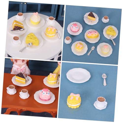 VANZACK Teiliges Mini Küchenzubehör mit Detailreichen Miniatur Kaffee Dessertmodellen Realistische Puppenhaus Dekoration Stilvolle Miniatur Lebensmittel für DIY Mini Küche VANZACK Teiliges Mini Küchenzubehör mit Detailreichen Miniatur Kaffee Dessertmodellen Realistische Puppenhaus Dekoration Stilvolle Miniatur Lebensmittel für DIY Mini Küche von VANZACK