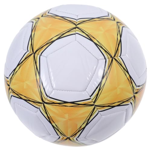 VANZACK Trainingsfußball Fußball Größe 3 Fußball Trainingsballracer Fußball Indoor Outdoor Fußball Kinder Jugend Fußball Sportgeräte Gelb von VANZACK