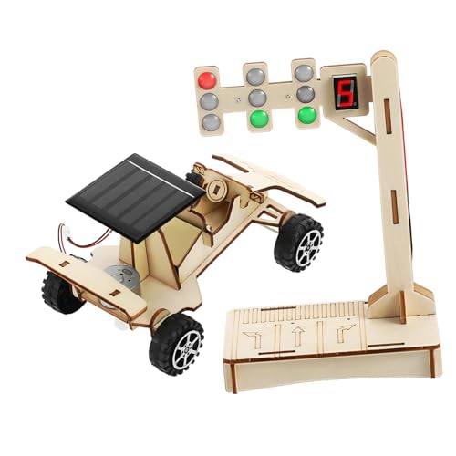 VANZACK Verkehrsholz Für Experimente Solarbetriebenes Signalauto DIY Wissenschaft Montageprojekt Fahrzeugbausatz Solar VANZACK Verkehrsholz Für Experimente Solarbetriebenes Signalauto DIY Wissenschaft Montageprojekt Fahrzeugbausatz Solar von VANZACK