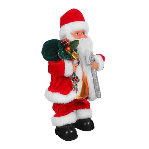 VANZACK Weihnachtsmann- Elektrische Weihnachtspuppe Neuheit Elektrisches Weihnachtsfeier Gefallen Weihnachts-weihnachtsmann-Puppe Partyspielzeug Santa Puppe Plastik VANZACK Weihnachtsmann- Elektrische Weihnachtspuppe Neuheit Elektrisches Weihnachtsfeier Gefallen Weihnachts-weihnachtsmann-Puppe Partyspielzeug Santa Puppe Plastik von VANZACK