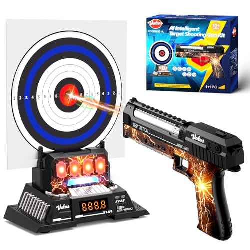 VATOS Lasertag-Schießpistole mit intelligenter Zielscheibe, Zielübungs- und Mehrspieler-Wettkampfspiel für Zuhause, Schießspiel für drinnen und draußen für Kinder und Erwachsene VATOS Lasertag-Schießpistole mit intelligenter Zielscheibe, Zielübungs- und Mehrspieler-Wettkampfspiel für Zuhause, Schießspiel für drinnen und draußen für Kinder und Erwachsene von VATOS
