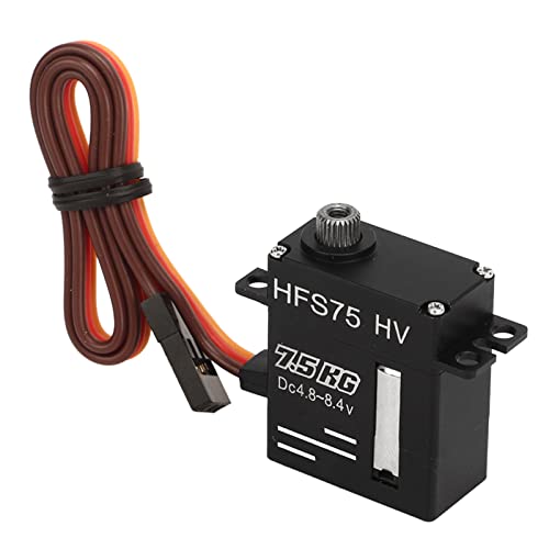 7,5 Kg RC Servo Full Metal High Torsion Ersatz Ferngesteuertes Auto Servo für Traxxas TRX4M 1/18 RC Auto DC 4,8‑8,4 V 7,5 Kg RC Servo Full Metal High Torsion Ersatz Ferngesteuertes Auto Servo für Traxxas TRX4M 1/18 RC Auto DC 4,8‑8,4 V von VBESTLIFE