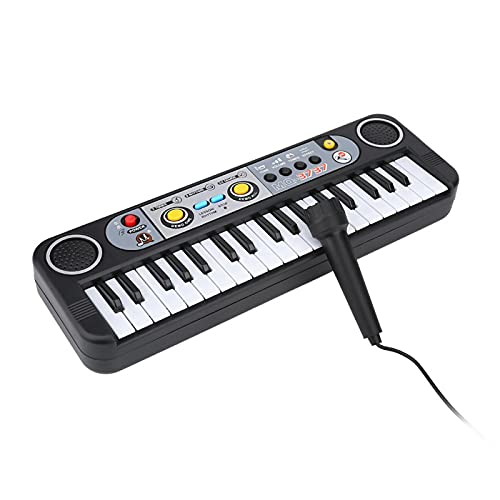 E-Piano, 37-Tasten-Digital-Digital-Tastatur Klavier Musikinstrumente Kinderspielzeug mit Mikrofon von VBESTLIFE