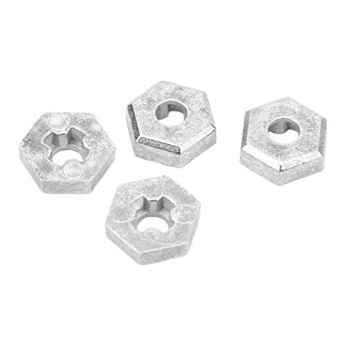 VBESTLIFE 4PCS 1/16 RC Hex Kupplung Zinklegierung Silber RC Rad Hex Nabe Adapter für SCY 16101 16102 16103 16201 1/16 RC Autos VBESTLIFE 4PCS 1/16 RC Hex Kupplung Zinklegierung Silber RC Rad Hex Nabe Adapter für SCY 16101 16102 16103 16201 1/16 RC Autos von VBESTLIFE