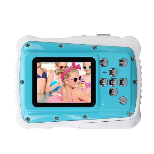 VBESTLIFE Kinderkamera, 12 MP HD mit 8-fachem Digitalzoom und 32 G Speichererweiterung, wasserdichte Digitalkamera für Jungen und Mädchen von VBESTLIFE