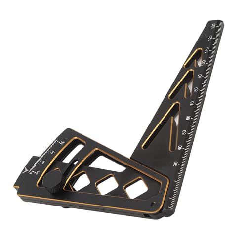 VBESTLIFE RC Auto Schräglineal, Multifunktionales Fahrhöhen Sturzmessgerät aus Aluminiumlegierung, Multi Messwerkzeug für RC Autos VBESTLIFE RC Auto Schräglineal, Multifunktionales Fahrhöhen Sturzmessgerät aus Aluminiumlegierung, Multi Messwerkzeug für RC Autos von VBESTLIFE