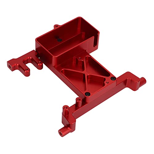 VBESTLIFE RC Fixed Servo Mount Bracket, Aluminiumlegierung RC Fixed Servo Mount Bracket Ersatz-Servohalterungen für SCX6 1/6 Servo Fixed Bracket Servos & Teile (Rot) von VBESTLIFE