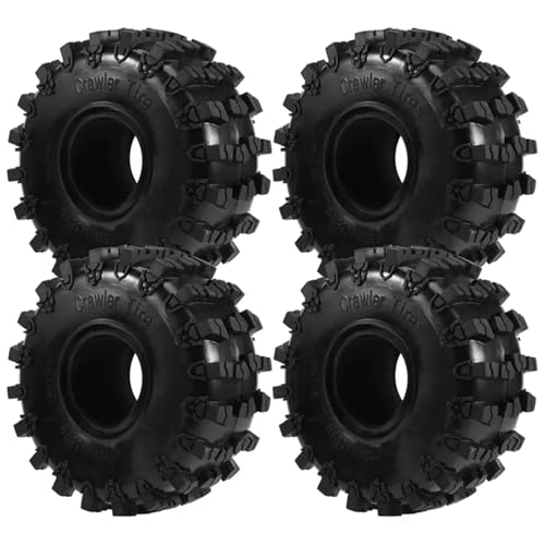 Reifen Kunststoff Räder Kompatibel Mit Axial Für Wraith Für SCX10 Für Capra Für Für traxxas Für TRX4 Für TRX6 D90 Für 1/10 RC 4 STÜCKE 150 MM 2,2 Gummi-Großreifen Radreifen von VBNYBA