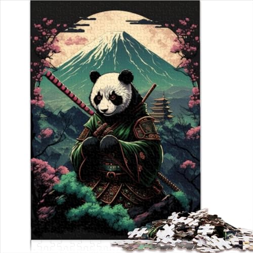 500 Teile Puzzles für Erwachsene Geschenke Panda Puzzle für Erwachsene Holzpuzzles Spaß bei Aktivitäten zu Hause Geburtstagsgeschenk Reisegeschenke 500 Stück (52 x 38 cm) von VCHICS