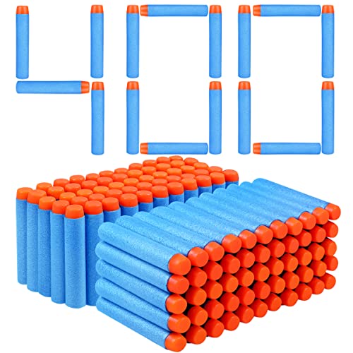 VCOSTORE Nerf Pfeile, 400 Stück Nerf Darts Nerf Munition Pfeile Dart Bullets Refill,Foam Pfeile für N-Strike Elite Blasters Series von VCOSTORE