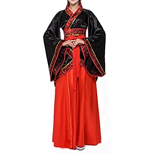 VDCVADKYE Chinesisches Hanfu-Kleid, Antikes traditionelles Kostüm for Damen auf der Bühne(M 160cm) von VDCVADKYE