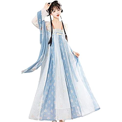 VDCVADKYE Chinesisches Hanfu-Kleid, Cosplay-Outfit einer Prinzessin aus der alten Han-Dynastie for Damen(Large) von VDCVADKYE