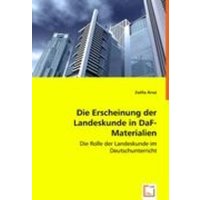 Árvai, Z: Die Erscheinung der Landeskunde in DaF-Materialien von VDM