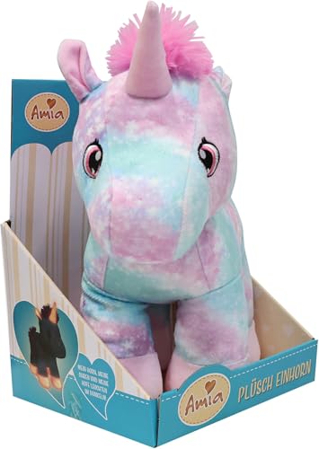 Amia Plüsch Einhorn Glow in The Dark, 30 cm von Vedes