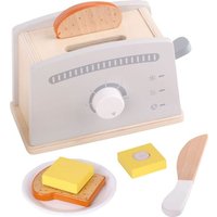 Beeboo Kitchen Holz Toaster mit Zubehör, 7-teilig von VEDES Großhandel GmbH - Ware