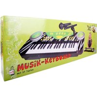 Boogie Bee Elektronisches Keyboard mit Mikrofon, Länge 68 cm von VEDES Großhandel GmbH - Ware