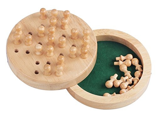 Natural Games Solitaire ,5 Jahre to 99 Jahre, Holz 12 cm von VEDES Großhandel GmbH - Ware