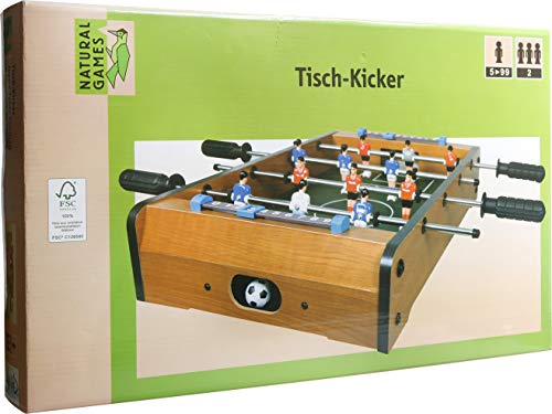 Natural Games Tischkicker 50 x 50 x 9,5cm von VEDES Großhandel GmbH - Ware