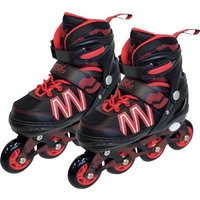 New Sports Inliner schwarz/rot ABEC 7, Größe 31-34 von VEDES Großhandel GmbH - Ware