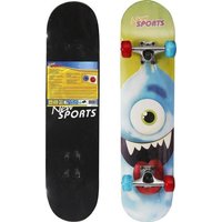 New Sports Skateboard Cyclops, LED Räder, 78 cm von VEDES Großhandel GmbH - Ware