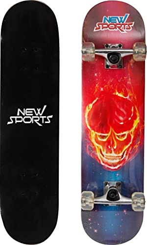 New Sports Skateboard Ghostrider, Länge 78,7 cm von VEDES Großhandel GmbH - Ware