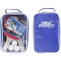 New Sports TT-Set, 2 Schläger, 3 Bälle, inklusive Netz von VEDES Großhandel GmbH - Ware