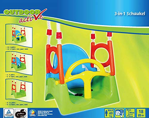 Outdoor active 3 in 1 Schaukel Outdoor active 3 in 1 Schaukel von VEDES Großhandel GmbH - Ware