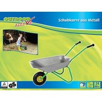 Outdoor active Schubkarre-Metall, silber/grün Outdoor active Schubkarre-Metall, silber/grün von VEDES Großhandel GmbH - Ware