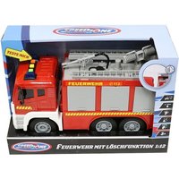 Speedzone D/C Feuerwehr mit Licht und Sound, 1:12 von VEDES Großhandel GmbH - Ware