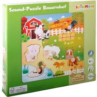 SpielMaus Holz Sound Holzpuzzle Bauernhof von VEDES Großhandel GmbH - Ware