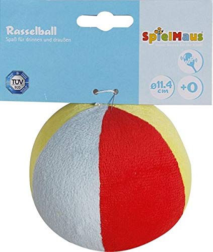 Spielmaus Baby Glockenball Ø 11cm, W135xH66mm von VEDES Großhandel GmbH - Ware